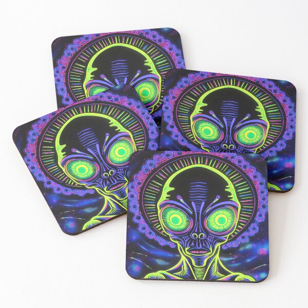 Artikelvorschau, Psychedelischer Alien entworfen und verkauft von feyland1975.