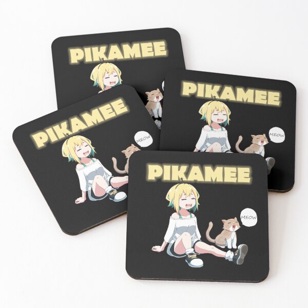Item preview, Amano Pikamee and cat designed and sold by MrStrangen.