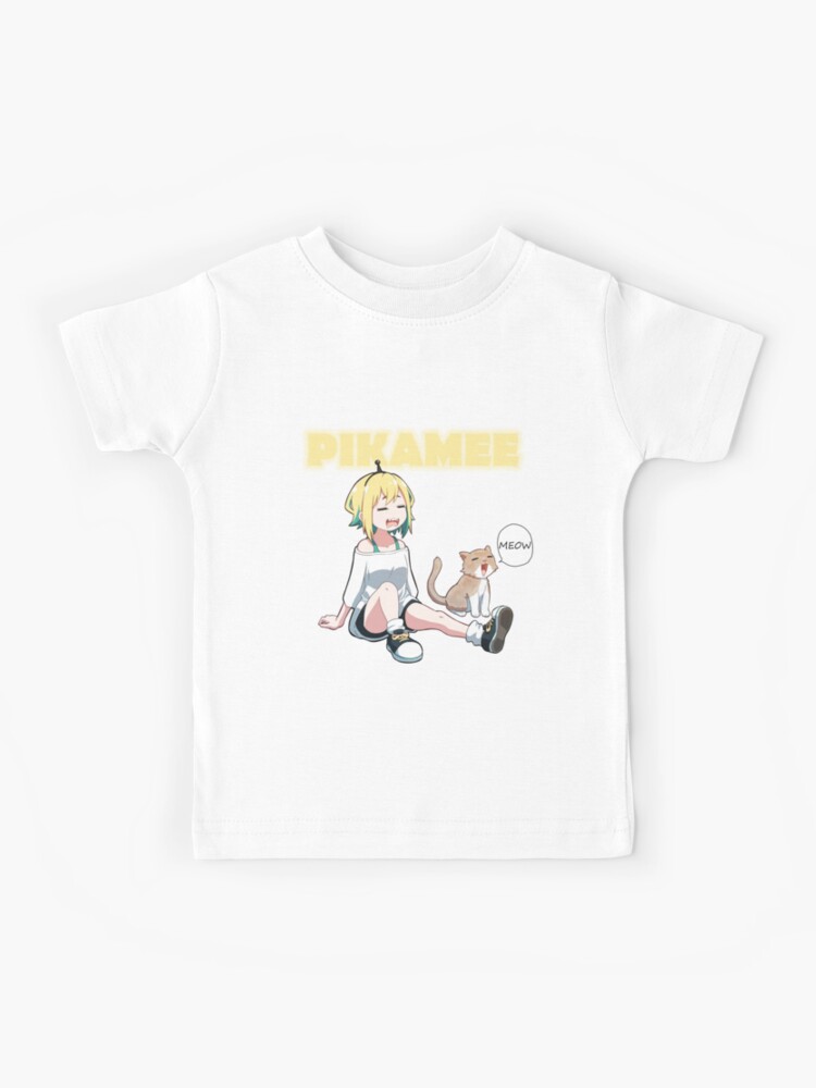 Amano Pikamee Anime Cute Funny Sticker Kids T-Shirt for Sale by
