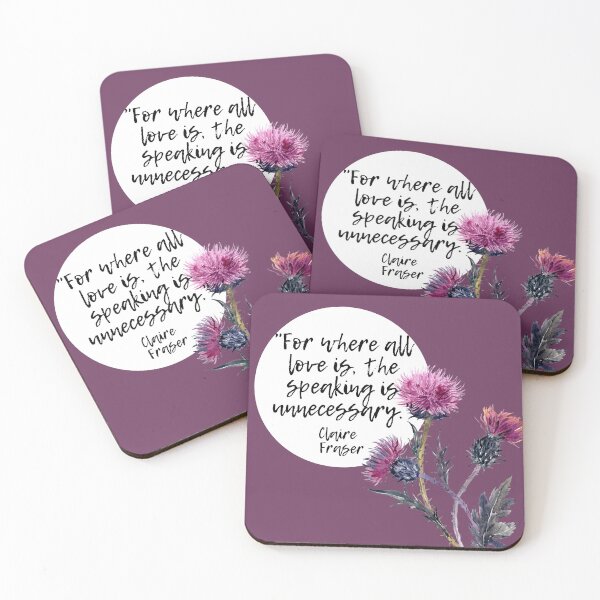 Item preview, Outlander Quote - Speaking is Unnecessary designed and sold by dealchica.
