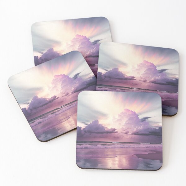 Item preview, Ethereal Beachscape: Beach Sunset Landscape designed and sold by Amalie A.