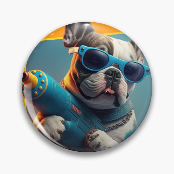Item preview, Nerf gun Terminator Puppy, bull dog  on the hunt designed and sold by ArtificialEye.