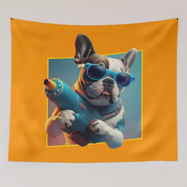 Item preview, Nerf gun Terminator Puppy, bull dog  on the hunt designed and sold by ArtificialEye.