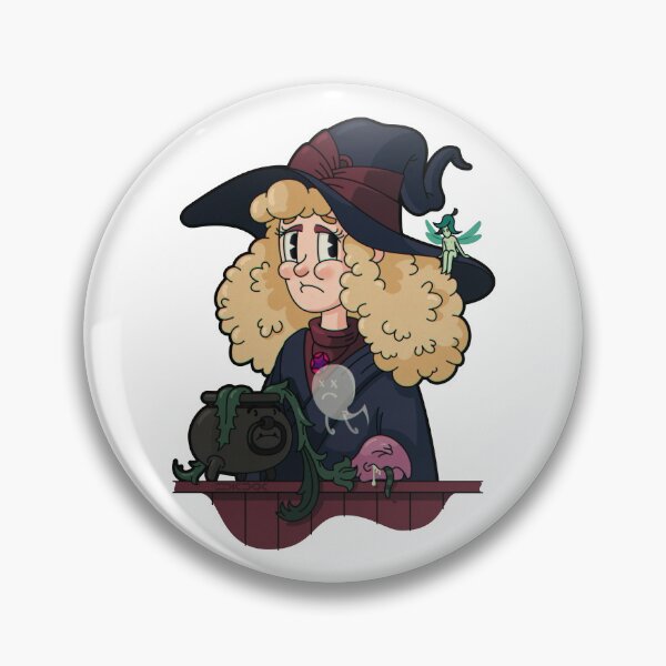 Item preview, Joven bruja Anais | Fondo blanco designed and sold by DicDoc.