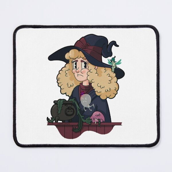 Item preview, Young witch Anais | White background designed and sold by DicDoc.