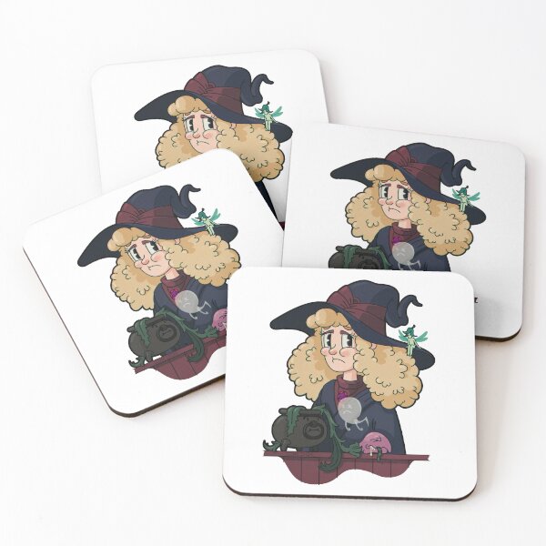 Item preview, Young witch Anais | White background designed and sold by DicDoc.