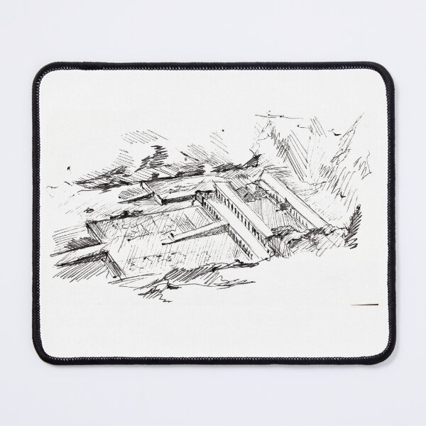 Item preview, Mortuary Temple of Hatshepsut designed and sold by pearlbrandow.