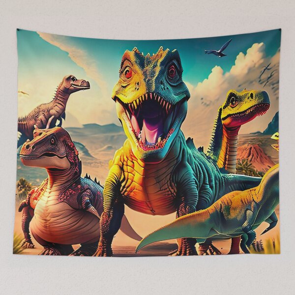 Item preview, Beware, may bite.  Fun dinosaur madness. designed and sold by RaveToTheGrave.