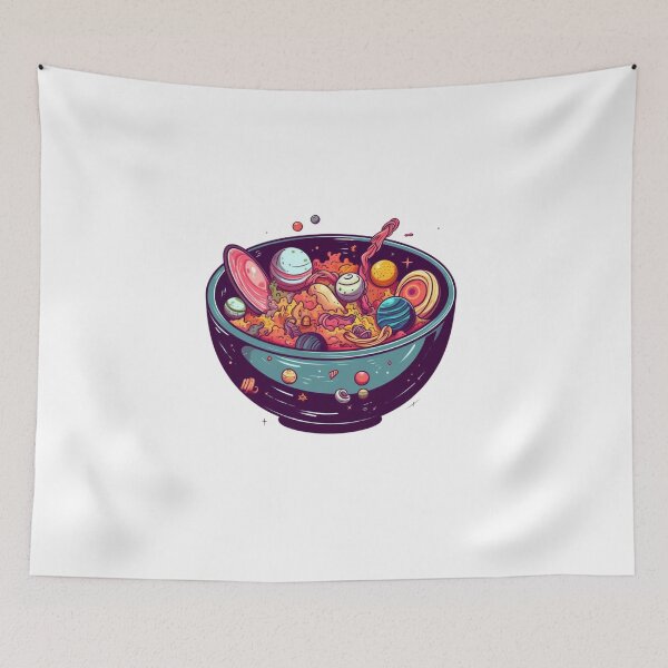 Item preview, a bowl of planet soup designed and sold by levrek.