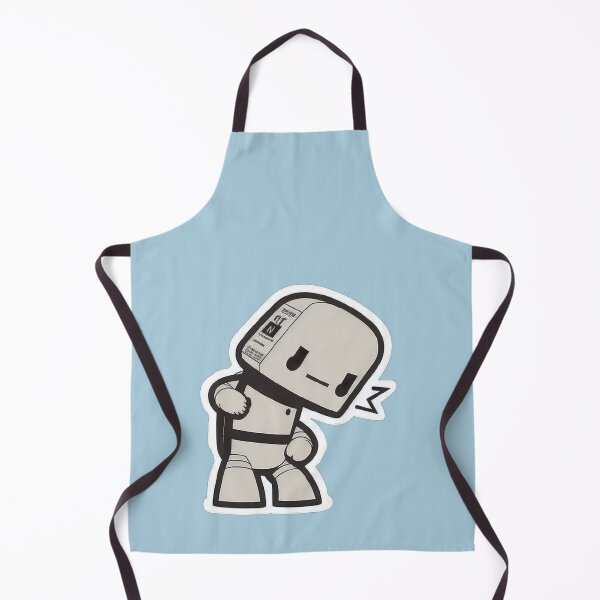 Item preview, Adorable Tech-Inspired Design Funny Simple Color Kawaii 2D Art Nice Character - Robot Looking To The Ground designed and sold by Robotkovo.