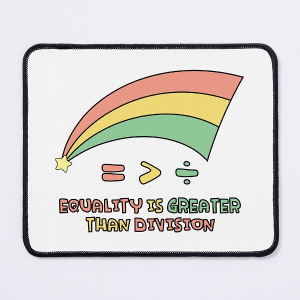 Item preview, Equality Is Greater Than Division designed and sold by imftrading.