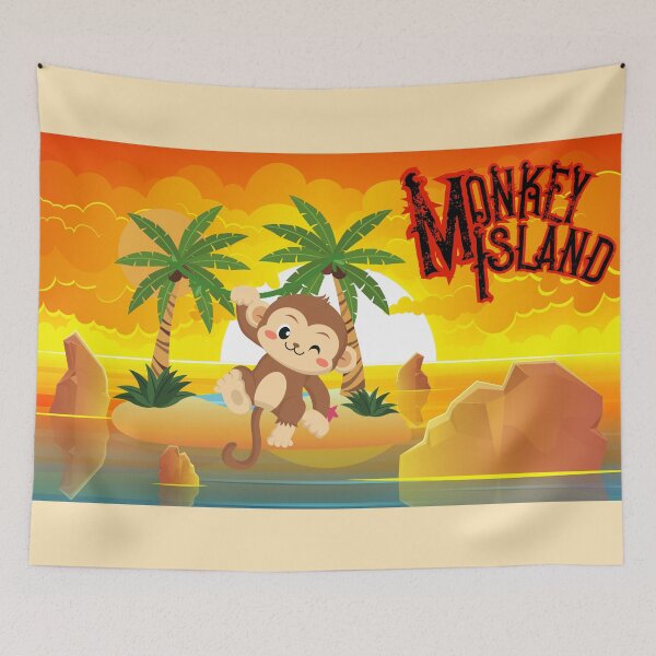 Item preview, Monkey Island designed and sold by yangs-wear.