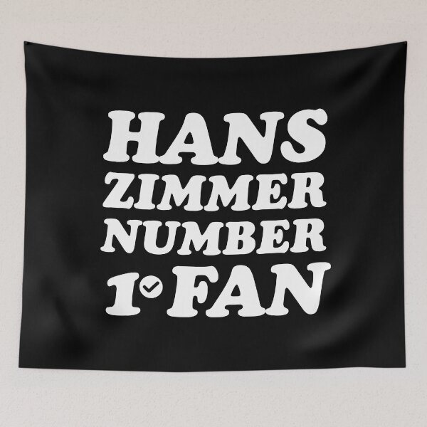 Item preview, Hans Zimmer number 1 fan  designed and sold by keilamariadesig.