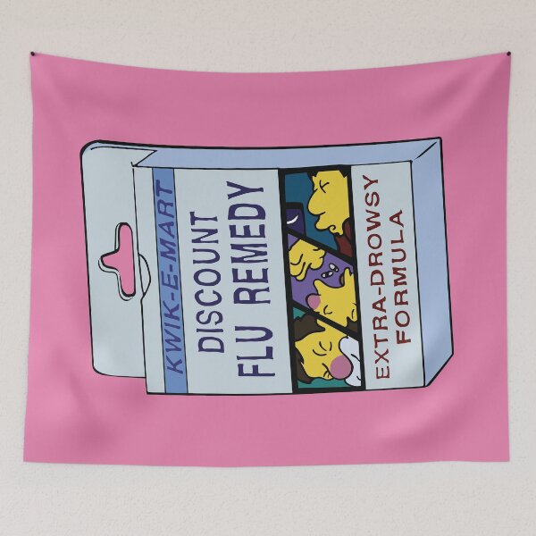 Item preview, Kwik-E-Mart Discount Flu Remedy designed and sold by REALsaintpetty.
