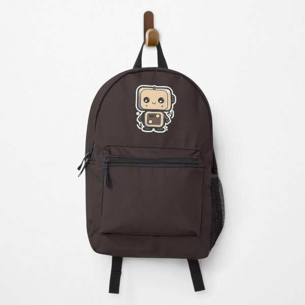 Item preview, Adorable Tech-Inspired Design Funny Simple Color Kawaii 2D Art Nice Character - Smiley Little Robot designed and sold by Robotkovo.