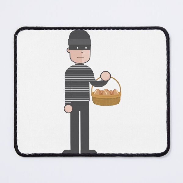 Item preview, Mr Steal Your Eggs (EGGES) Sticker designed and sold by r1bbit.
