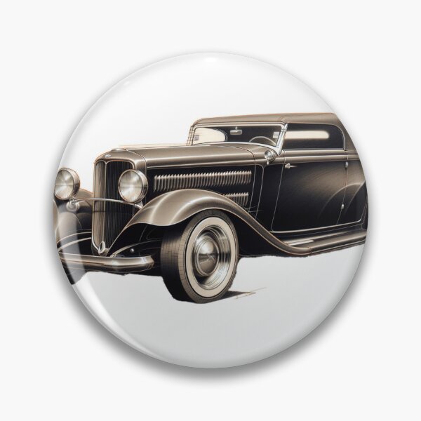 Item preview, Illustration of a classic car from the 30s designed and sold by Paninato.