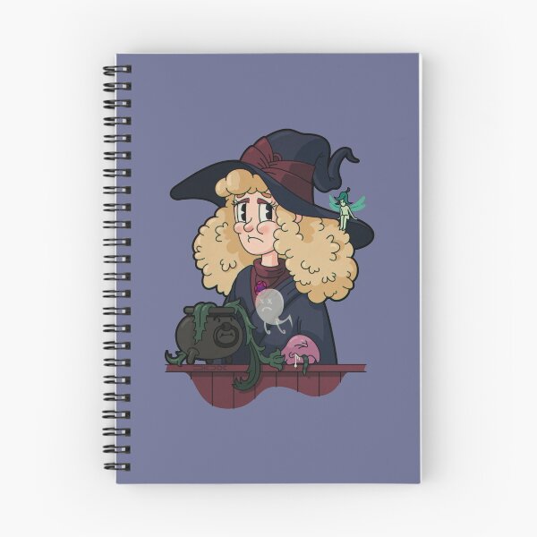 Item preview, Joven bruja Anais | fondo morado claro designed and sold by DicDoc.