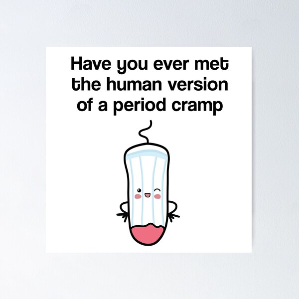 Instead of Period, Text! Funny Retro Tampon Case