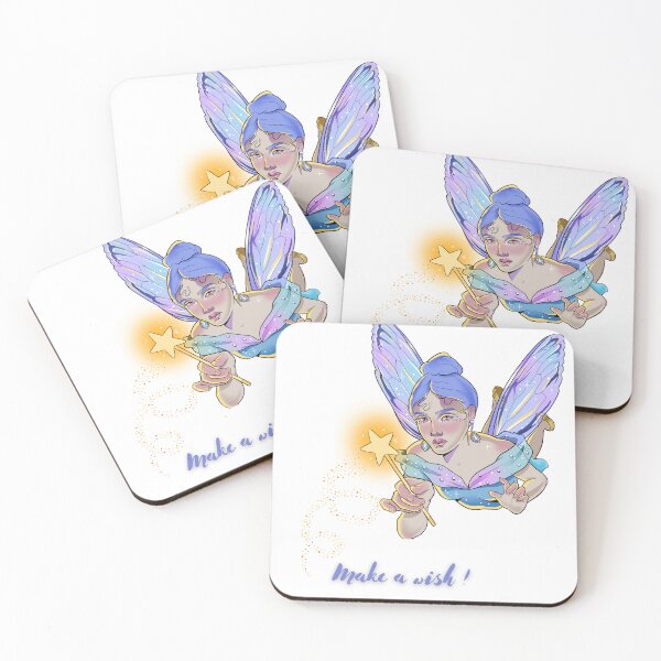 Item preview, wish-fairy-fairytale-stars-sparkles-colors-colorful-cinderella-printable-creation-art designed and sold by Designerboutic.