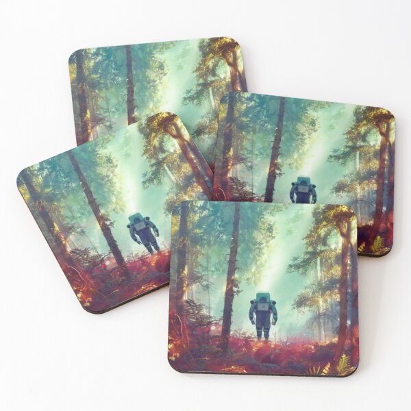 Item preview, Astronaut Walking Through a Red Wood Forest designed and sold by Space-Wear.
