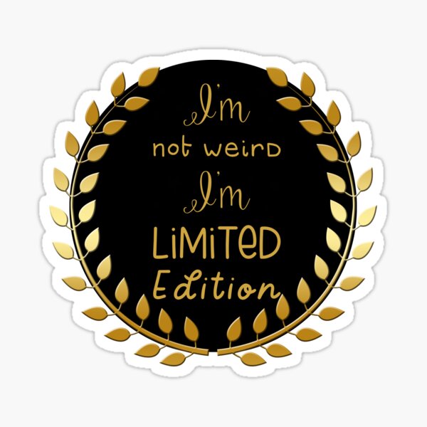 Item preview, I'm a limited edition logo designed and sold by Bright76.