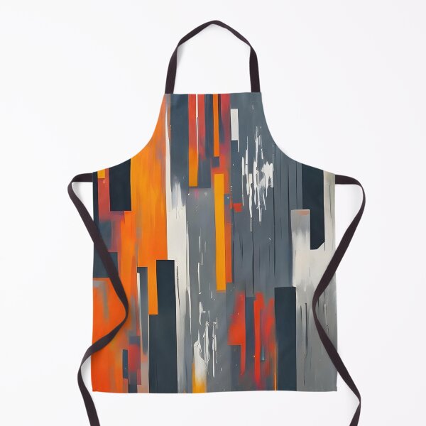 Item preview, Art Deco Orange Gray designed and sold by christineiris.