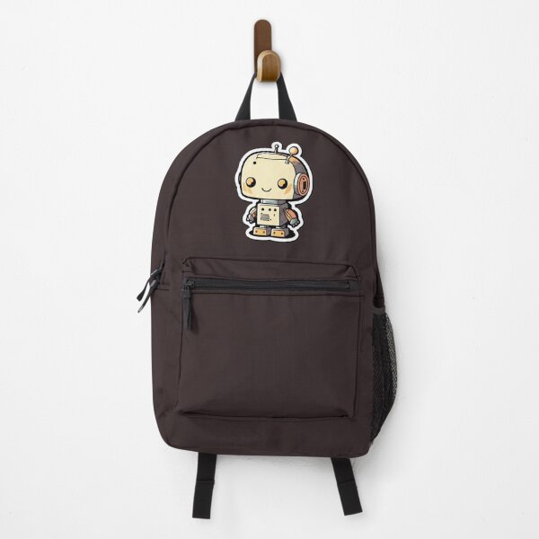 Item preview, Adorable Tech-Inspired Design - Simple Color Kawaii Character - Robot Just Smiling designed and sold by Robotkovo.