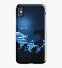 Under a magical Moon iPhone Case