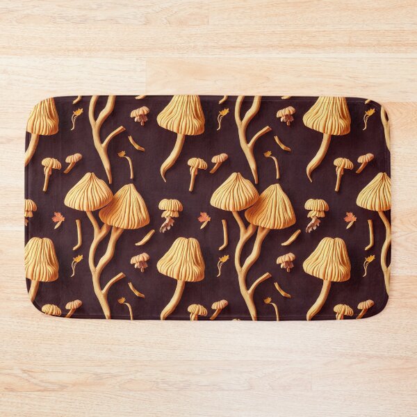 Item preview, Tiny Morel Mushroom Pattern designed and sold by johnmcmullin89.