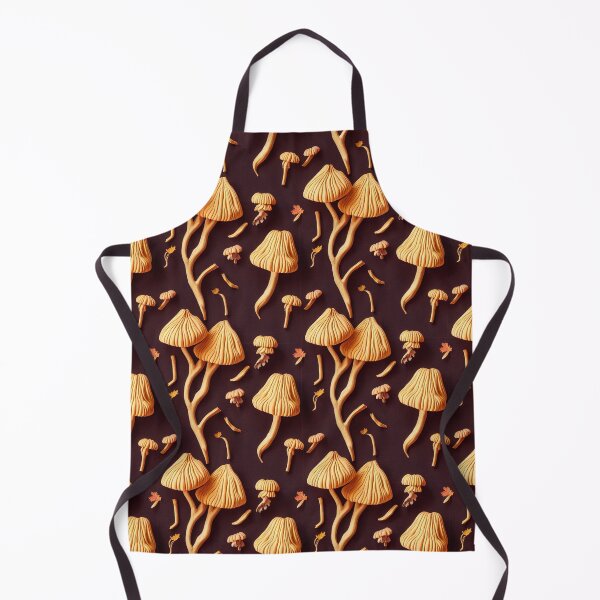 Item preview, Tiny Morel Mushroom Pattern designed and sold by johnmcmullin89.