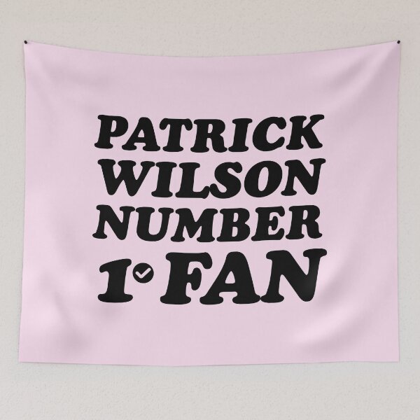 Item preview, Patrick Wilson number 1 fan  designed and sold by keilamariadesig.