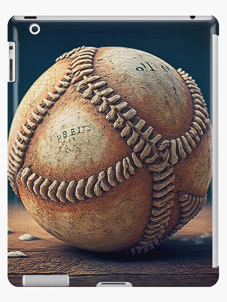 Vintage Baseball digital painting for baseball lovers." iPad Case  Skin  for Sale by paulo silveira Redbubble