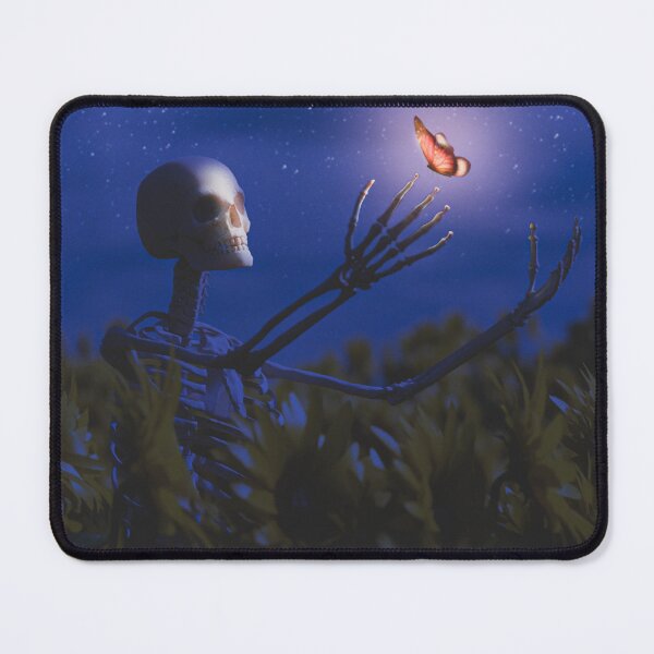 Item preview, A skeleton with a butterfly designed and sold by Dogeu.