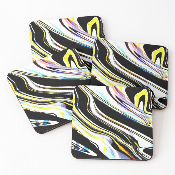 Item preview, Futuristic fluid light colors abstract waves designed and sold by paulo silveira.