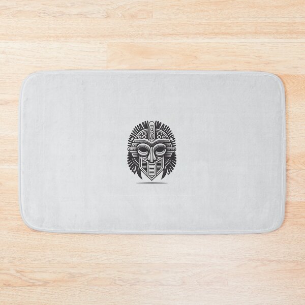 Item preview, Circuitry-Inspired Kawaii Egyptian Mask - B&W Line Art Illustration designed and sold by AInspiredCO.