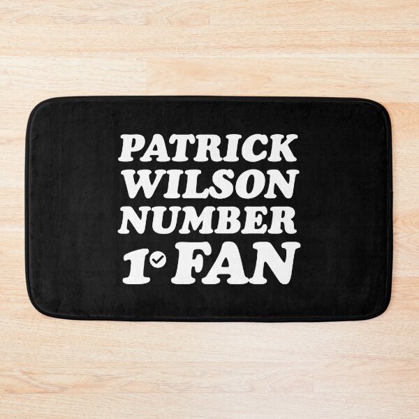Item preview, Patrick Wilson number 1 fan  designed and sold by keilamariadesig.