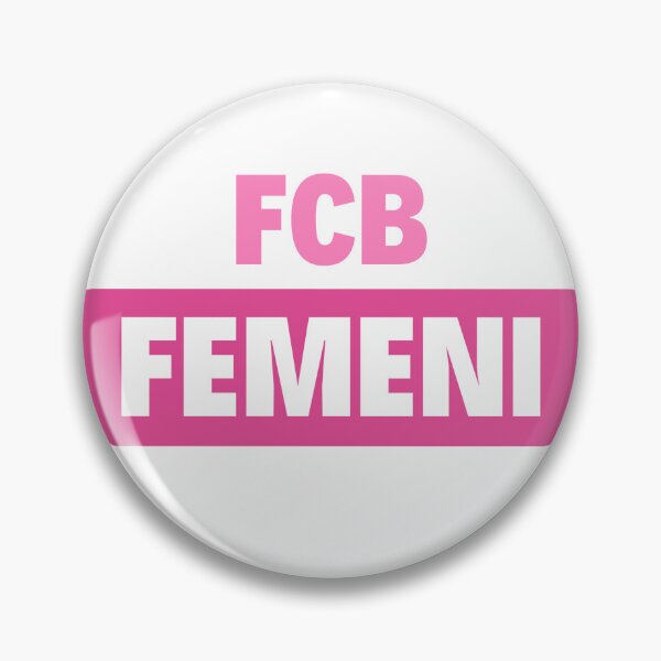 Item preview, FCB FEMENI in Pink Letters designed and sold by FCBarcelonaKQ.