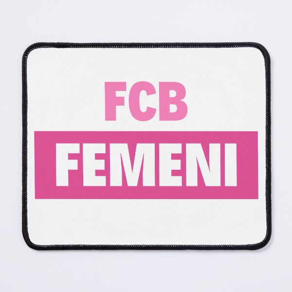 Item preview, FCB FEMENI in Pink Letters designed and sold by FCBarcelonaKQ.