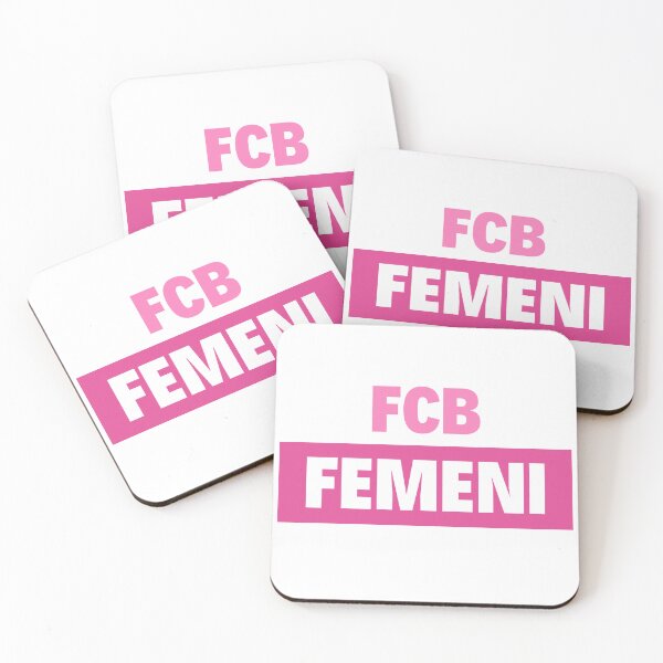 Item preview, FCB FEMENI in Pink Letters designed and sold by FCBarcelonaKQ.