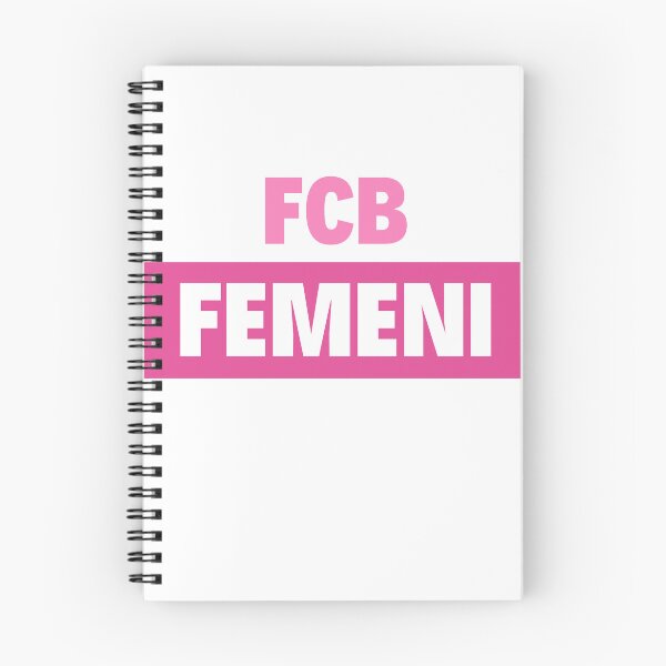 Item preview, FCB FEMENI in Pink Letters designed and sold by FCBarcelonaKQ.