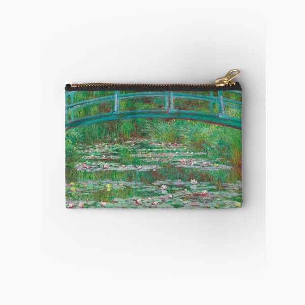 Aperçu de l'œuvre Passerelle Japonaise Claude Monet Tableau Impressionniste créée et vendue par VintageArchive.