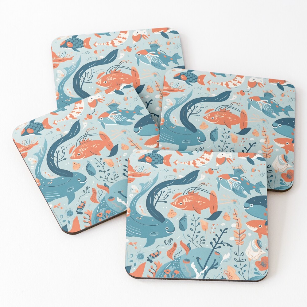 Item preview, Coasters (Set of 4) designed and sold by Seetears.