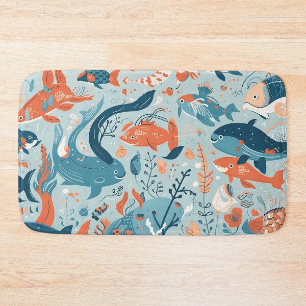 Item preview, Abstract Fish Pattern designed and sold by Seetears.