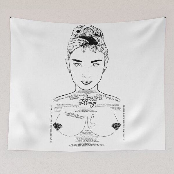 Item preview, Audrey Hepburn - I'm Just Crazy About Tiffanys designed and sold by Daveseedhouse.