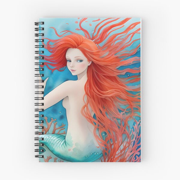Item preview, Mermaid with Long flowy hair designed and sold by christineiris.