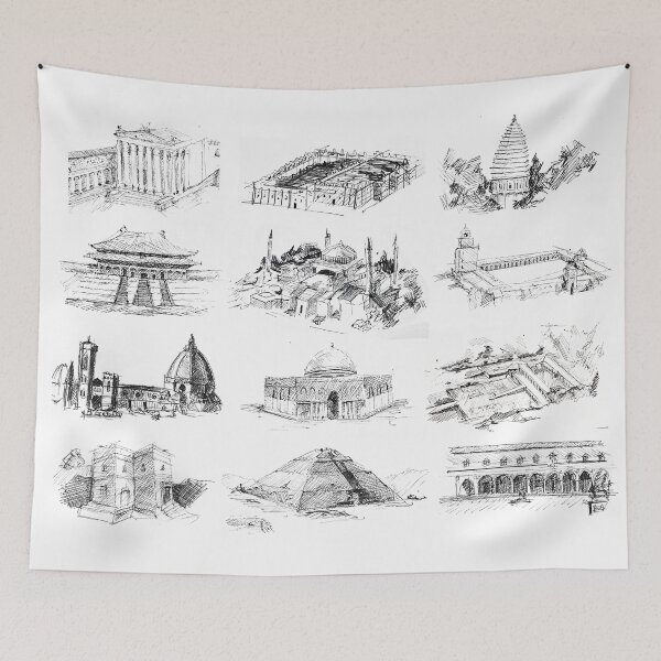 Item preview, Architecture Sketch Series I.2 designed and sold by pearlbrandow.