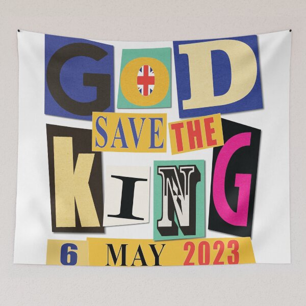 Item preview, God Save The King designed and sold by TaraGbear.