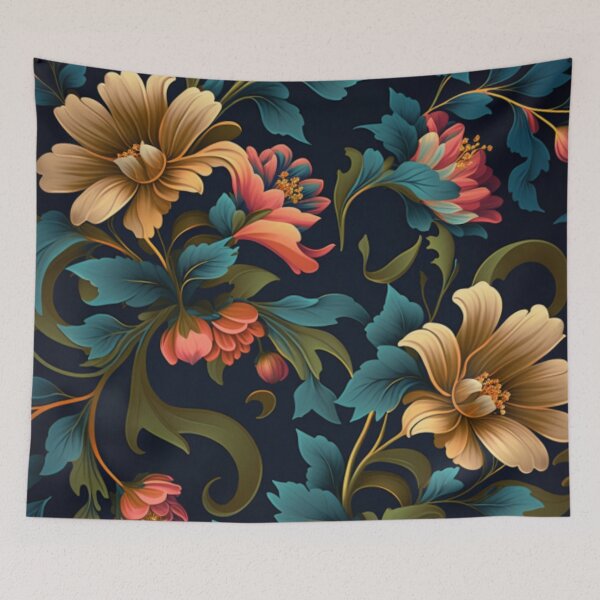 Item preview, Unique Floral Pattern designed and sold by Burnout (⌣_⌣).
