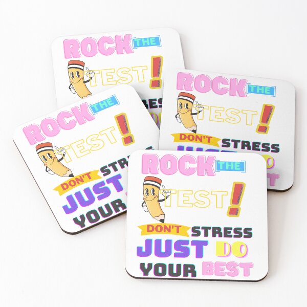 Artikelvorschau, Rock The Test Shirt Betonen Sie nicht, tun Sie einfach Ihren besten Lehrer entworfen und verkauft von TaibVVS.
